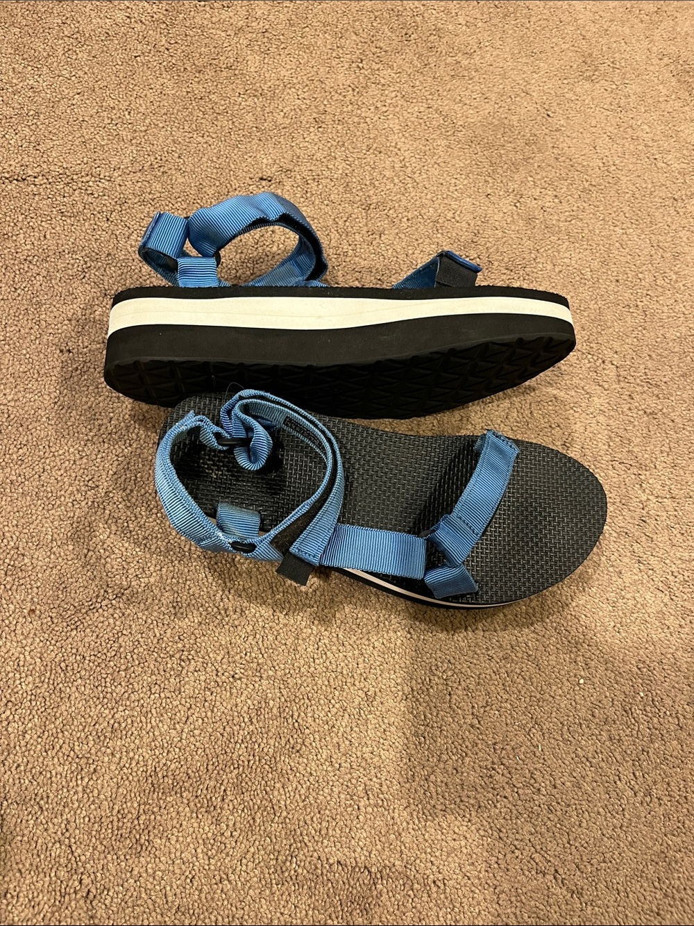 Teva Light Blue Strap Sport platform Sandals